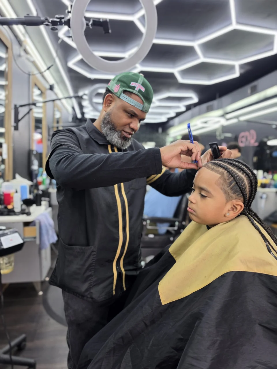 Carlos at Arca Barbershop