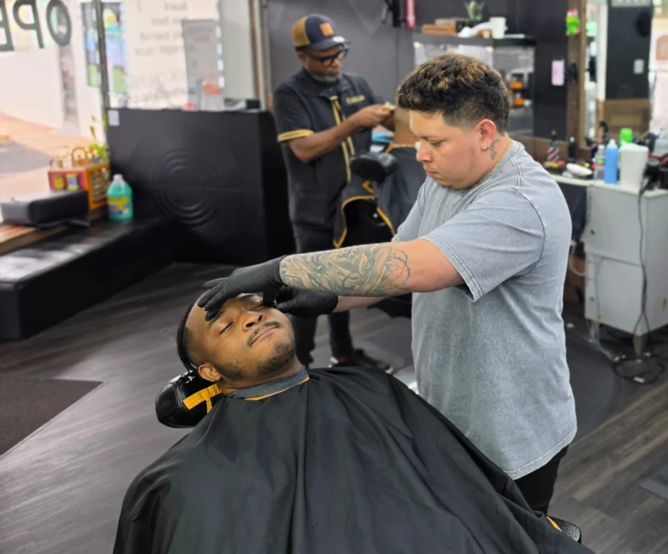 Erick at Arca Barbershop