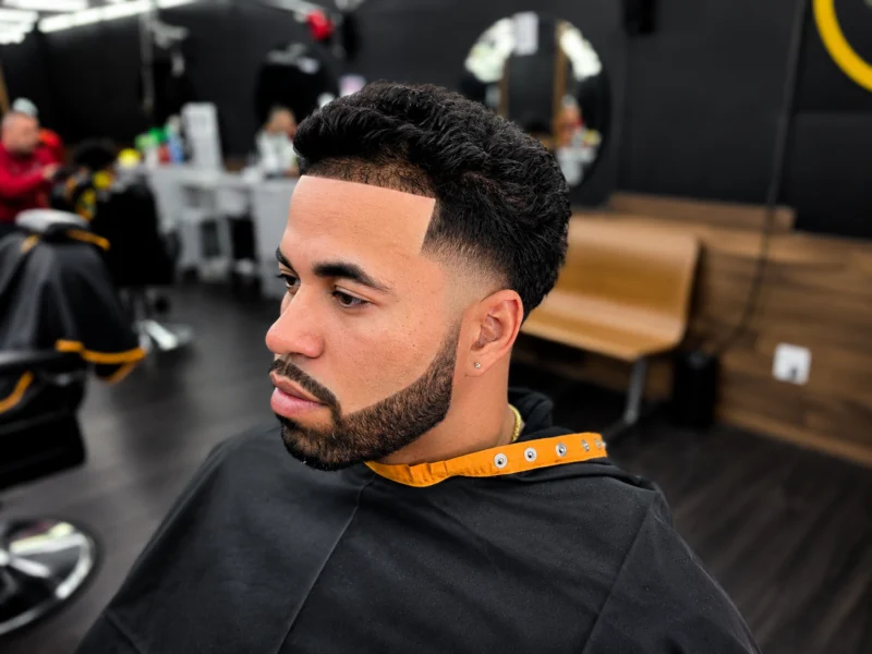 Full Lineup style at Arca Barbershop